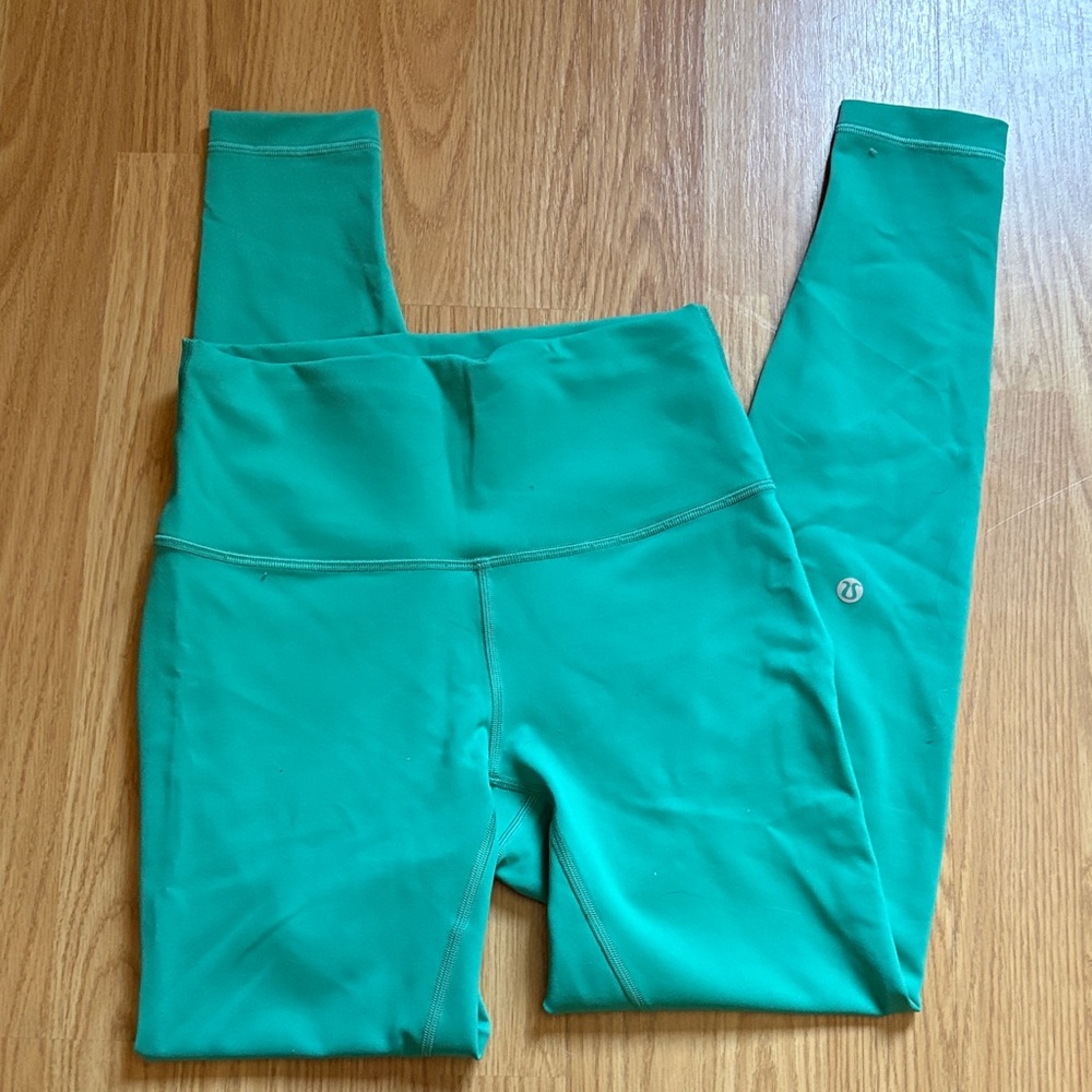 Lulu Align teal leggings